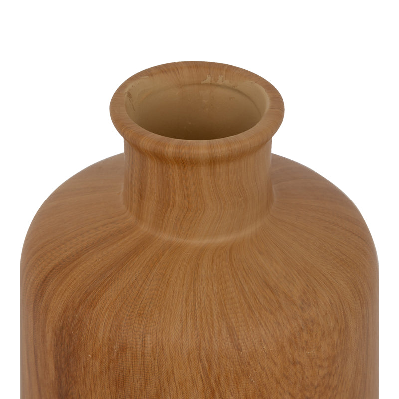 Βάζο Desel  κεραμικό σε φυσική απόχρωση Φ11x18εκ