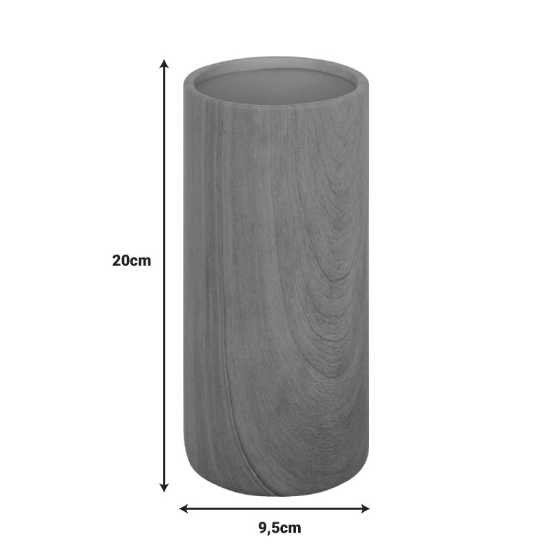 Βάζο Joefer  κεραμικό σε φυσική απόχρωση Φ9.5x20εκ