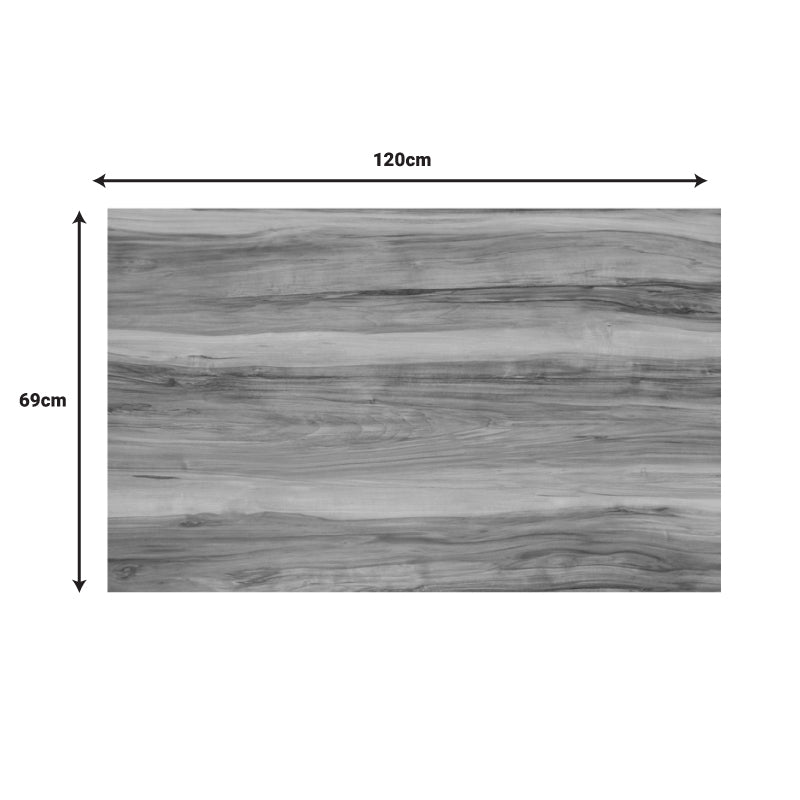 Επιφάνεια τραπεζιού Noble  HPL καρυδί 69x120εκ πάχους 12mm