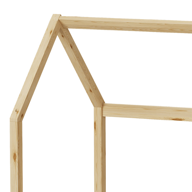 Παιδικό κρεβάτι Bendina τ. Montessori με συρτάρι  ξύλο πεύκου σε φυσική απόχρωση 70x140εκ