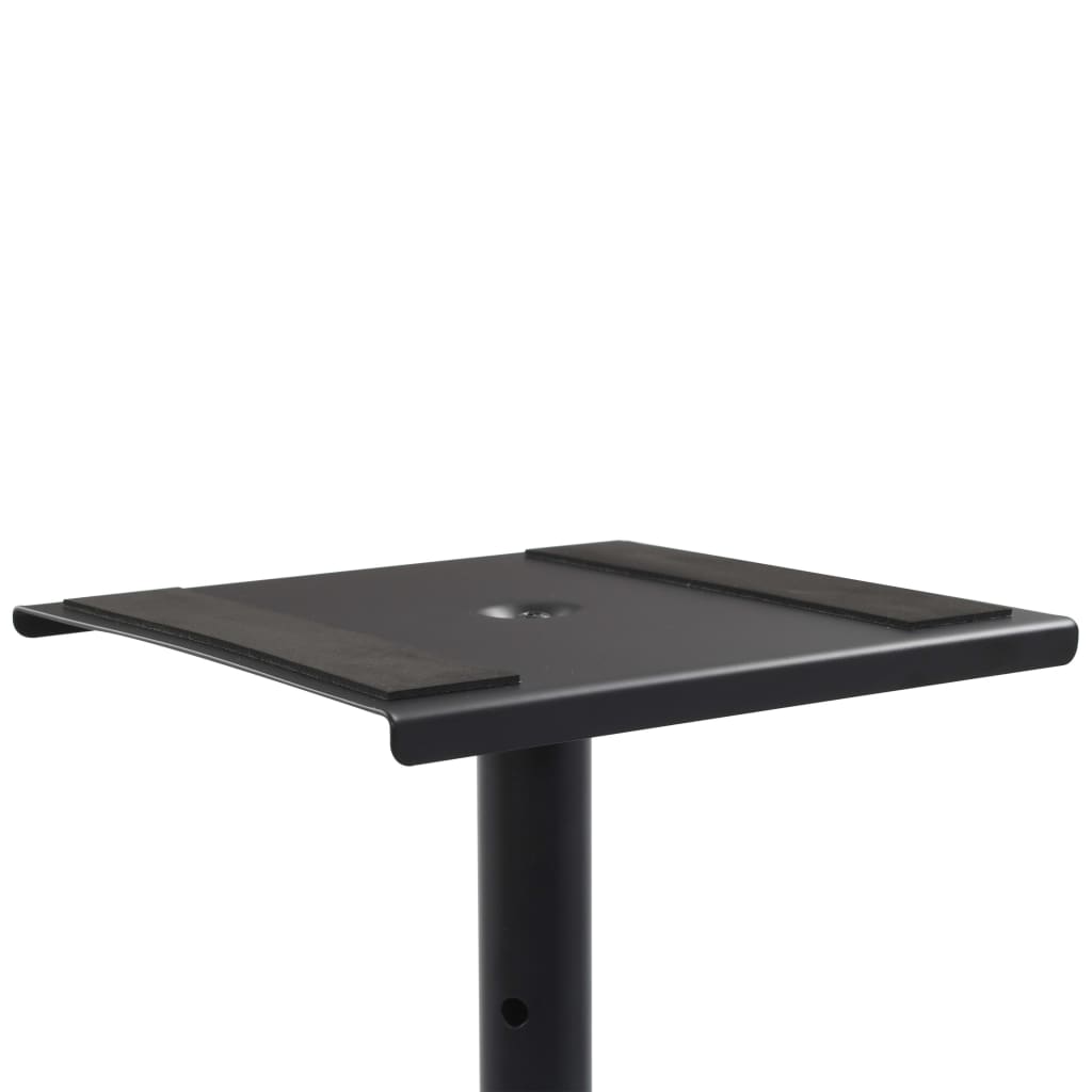 Βάσεις Ηχείων Studio Monitor 2 τεμ. Μαύρες από Ατσάλι