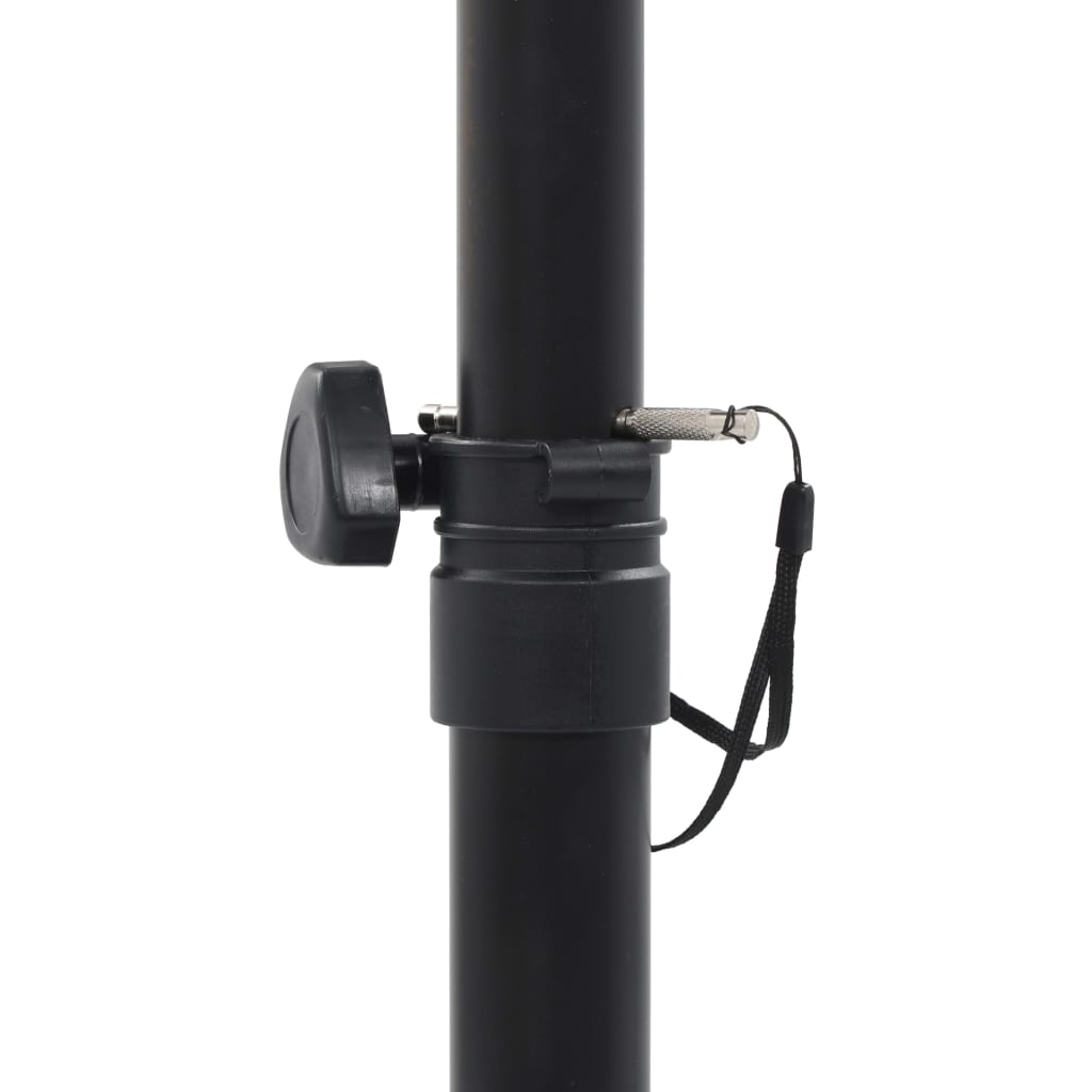 Βάσεις Ηχείων Studio Monitor 2 τεμ. Μαύρες από Ατσάλι