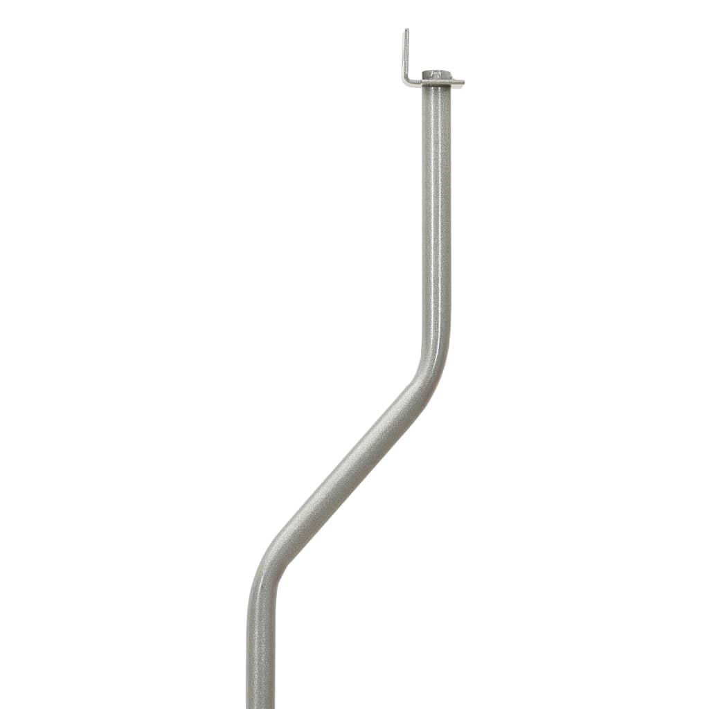 Βάσεις Ηχείων Δαπέδου Universal 2 τεμ. Ασημί