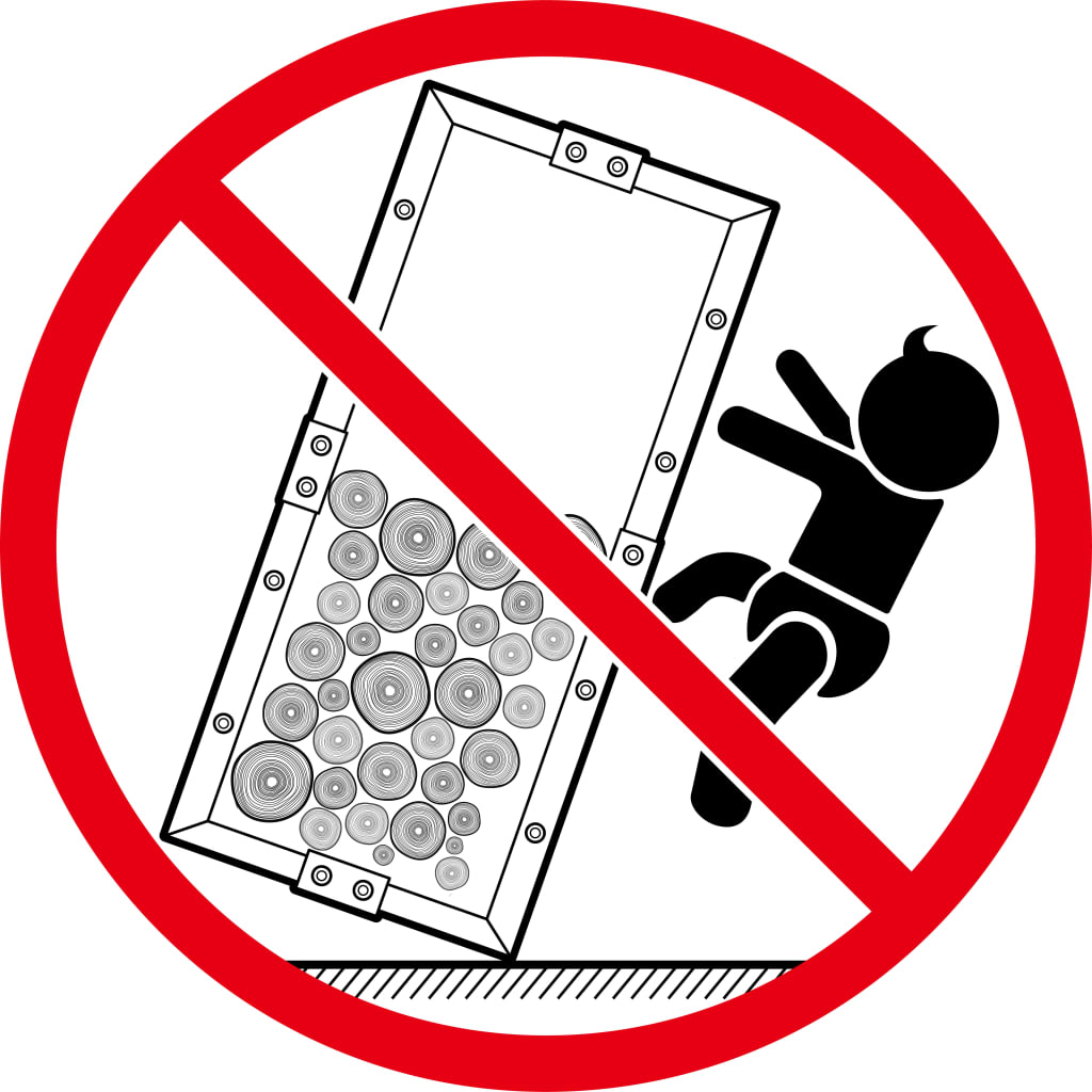 Ράφι Καυσόξυλων Μαύρο 70 x 20 x 70 εκ. Ατσάλινο