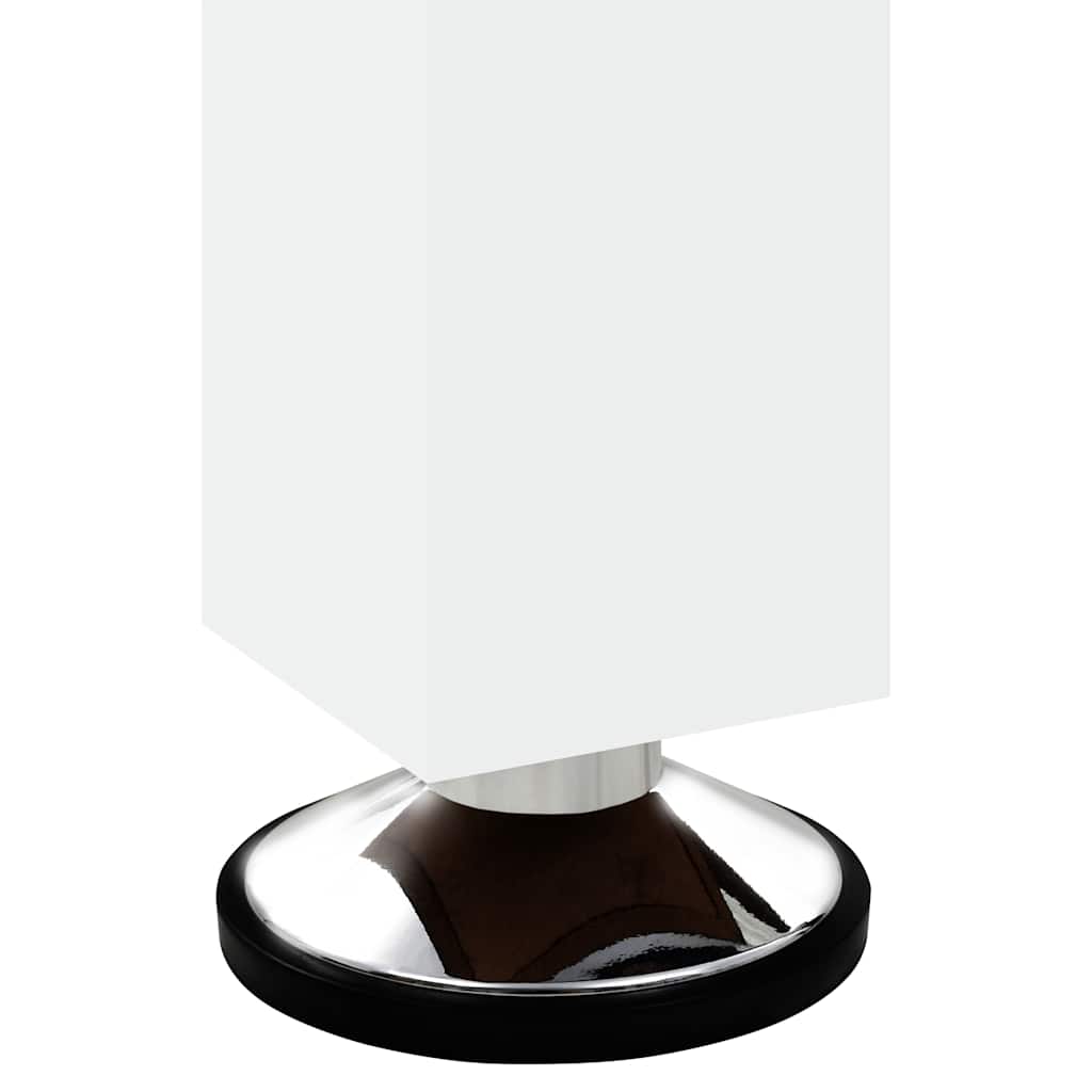 Ποδοσφαιράκι Επιτραπέζιο Λευκό 140x74,5x87,5 εκ. 60 κ. Ατσάλι