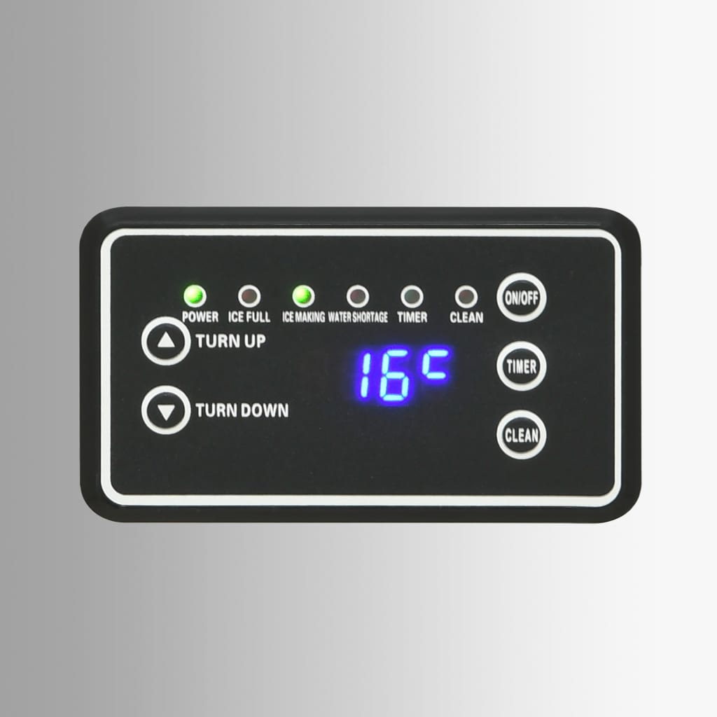 Παγομηχανή Ασημί 45 κ. / 24 ώρες