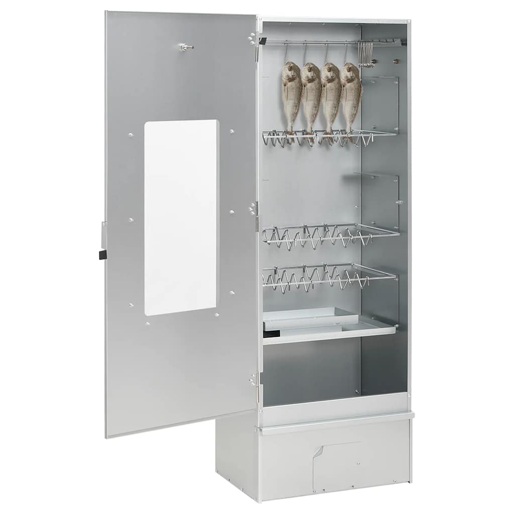 Καπνιστήριο Μπάρμπεκιου με Σύστημα Κρύου Καπνού Γαλβαν. Χάλυβας