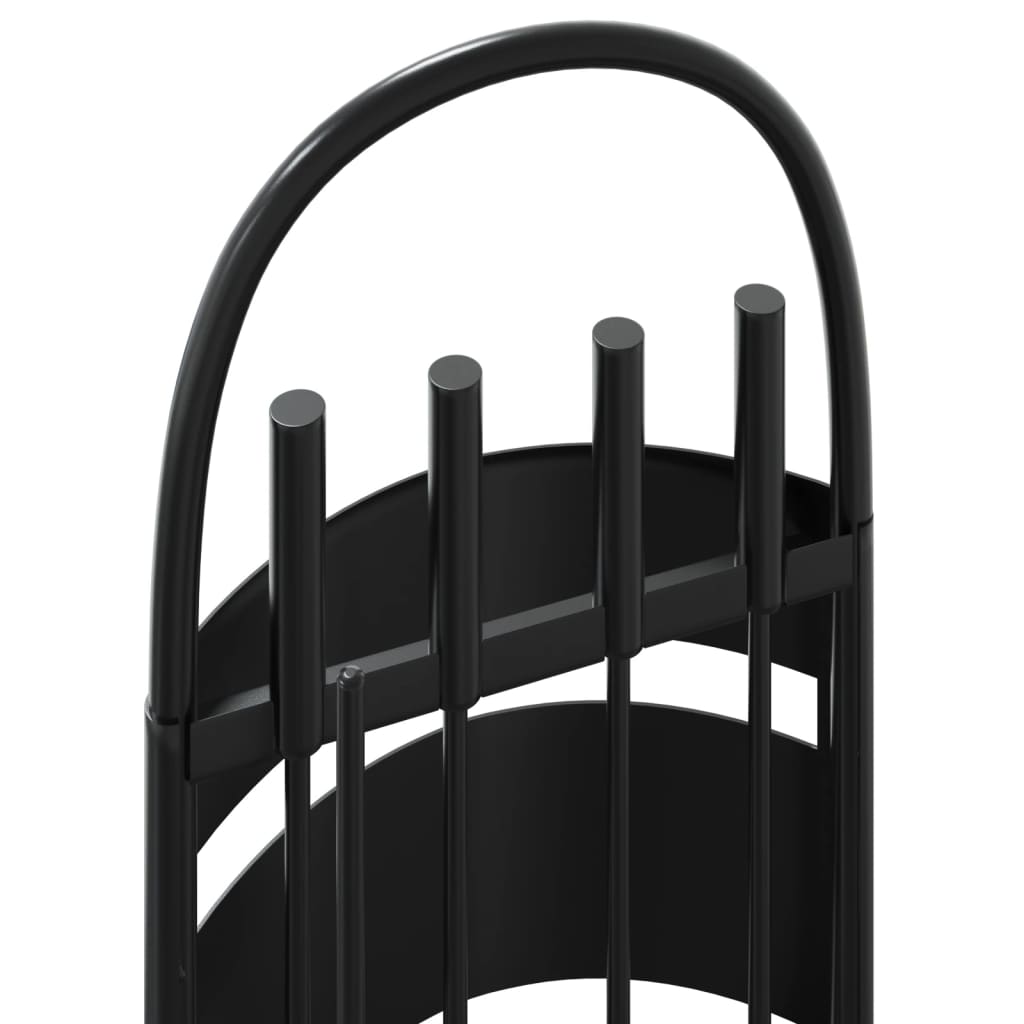 Σετ Εργαλείων Τζακιού 5 Τεμαχίων 23x15x66 εκ. Ατσάλινο