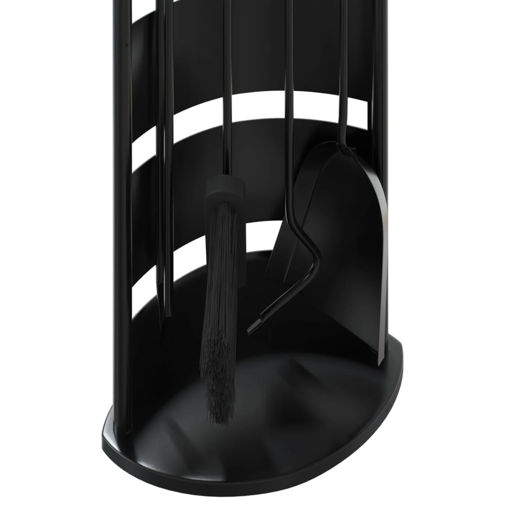 Σετ Εργαλείων Τζακιού 5 Τεμαχίων 23x15x66 εκ. Ατσάλινο