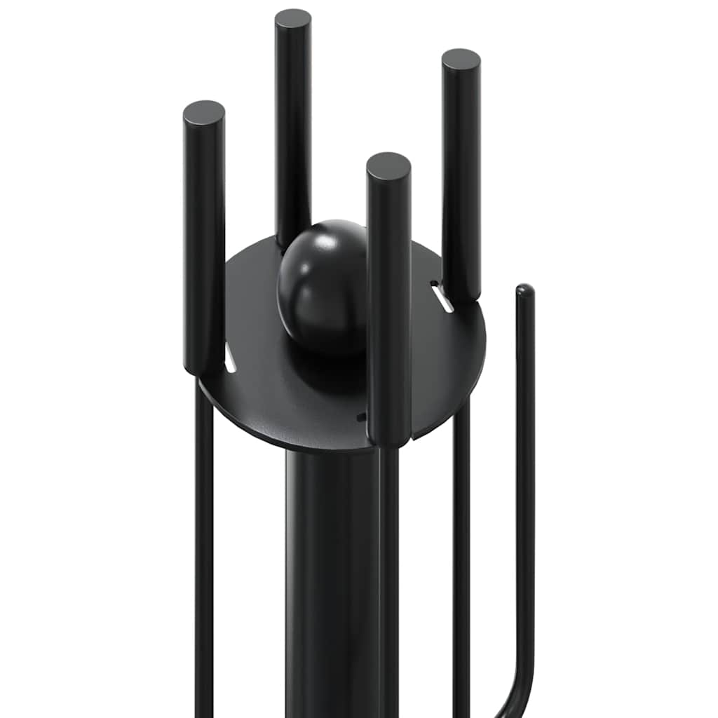 Σετ Εργαλείων Τζακιού 5 Τεμαχίων 18x56 εκ. Ατσάλινο