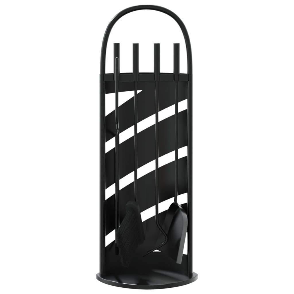 Σετ Εργαλείων Τζακιού 5 Τεμαχίων 23x15x66 εκ. Ατσάλινο