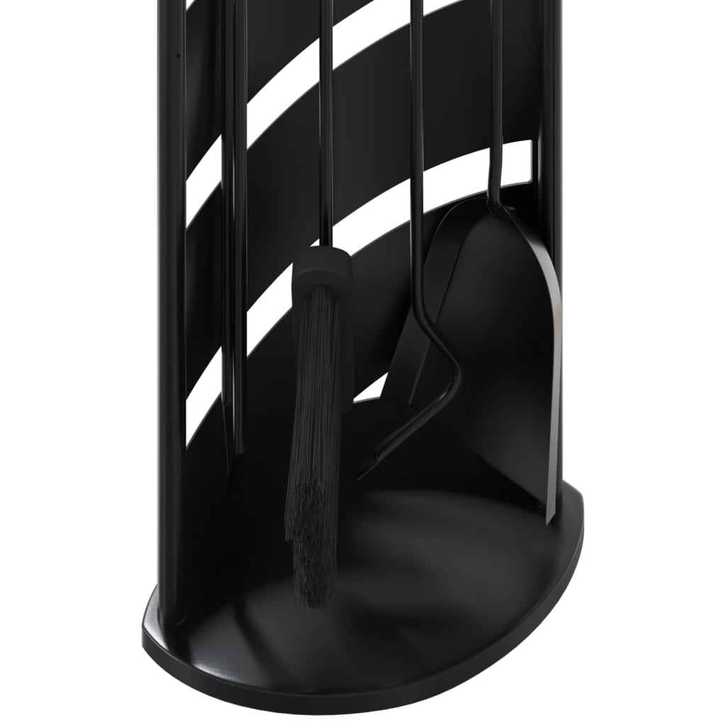 Σετ Εργαλείων Τζακιού 5 Τεμαχίων 23x15x66 εκ. Ατσάλινο