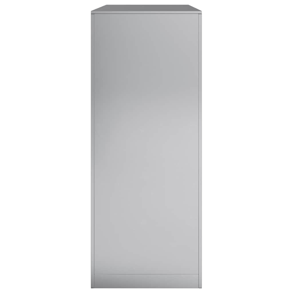 Ράφι Καυσόξυλων 100x40x100 εκ. Γαλβανιζέ Ατσάλι