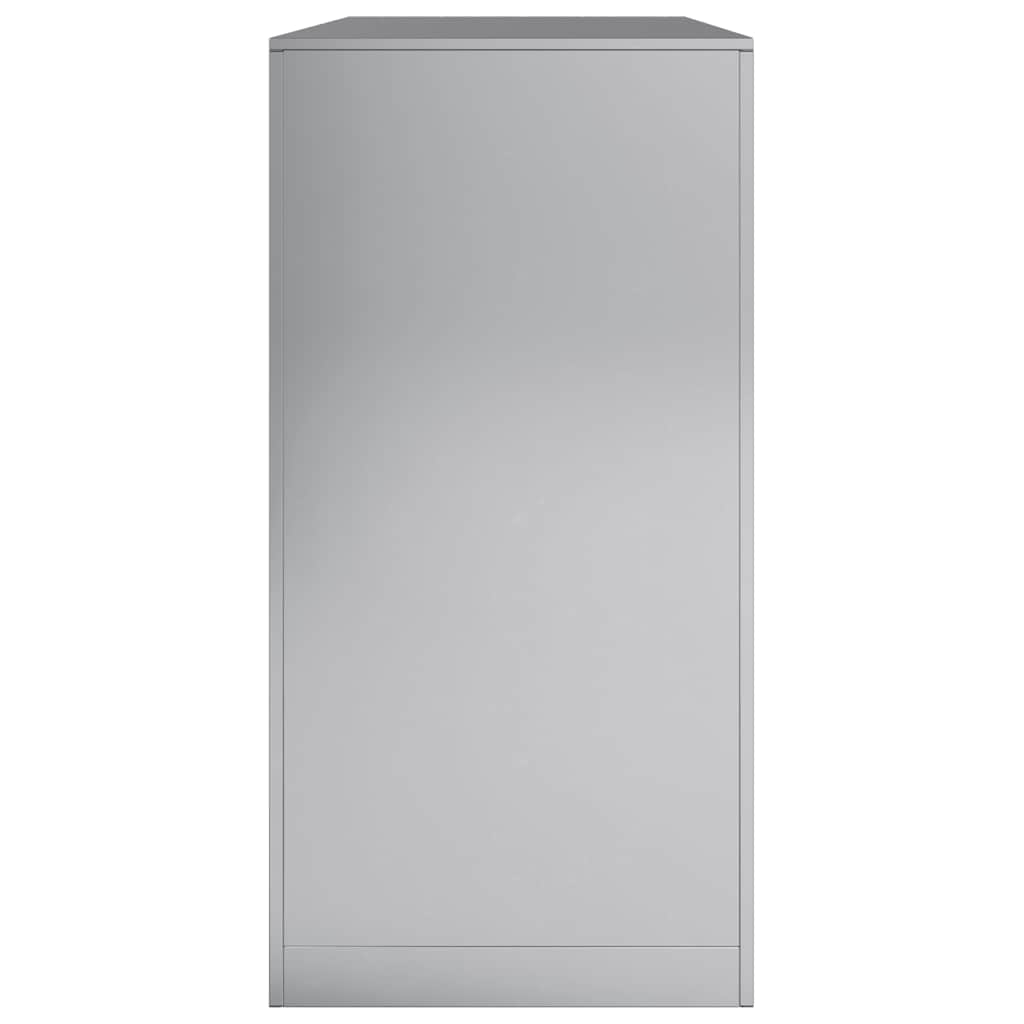 Ράφι Καυσόξυλων 100x40x80 εκ. Γαλβανιζέ Ατσάλι