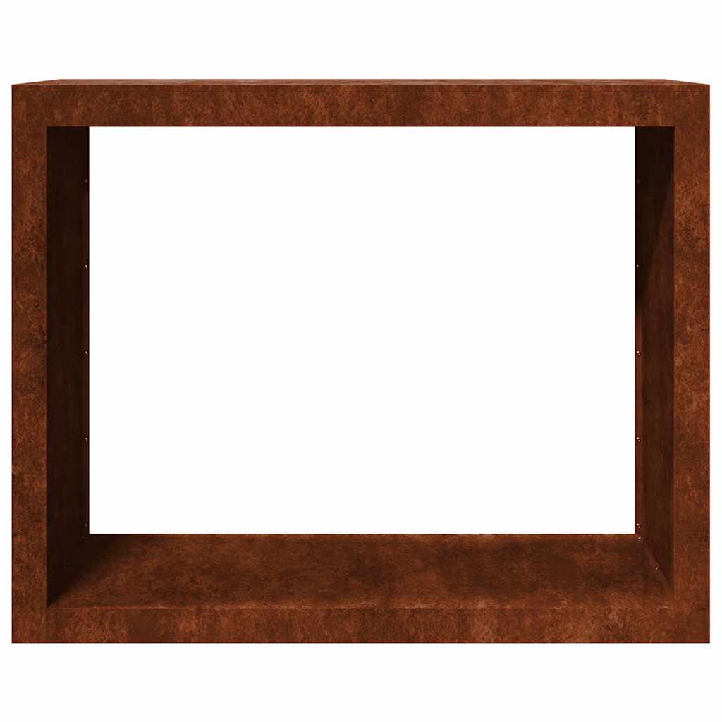 Ράφι για καυσόξυλα  100x40x80 cm Ατσάλι σκληρυθέν στον αέρα