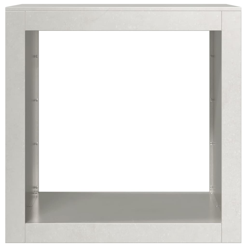 Ραφιέρα Καυσόξυλων 60x40x60 εκ. από Ανοξείδωτο ατσάλι