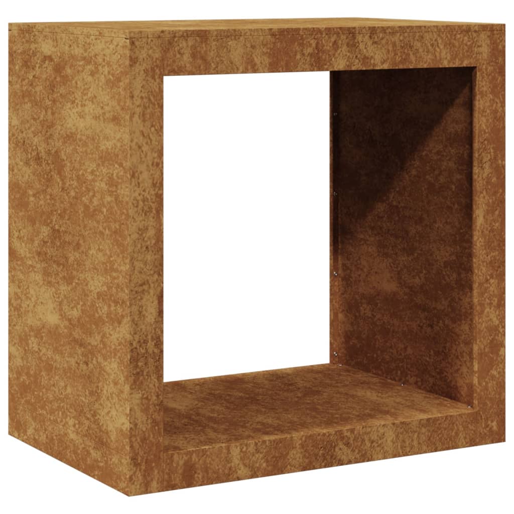 Ράφι για καυσόξυλα  60x40x60 cm Ατσάλι σκληρυθέν στον αέρα