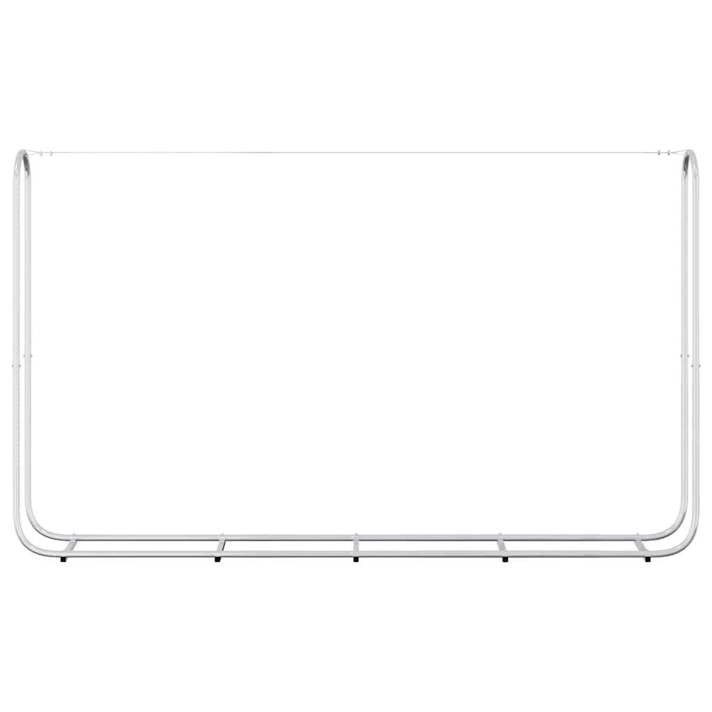 Ράφι Καυσόξυλων 250x25x150 εκ. Γαλβανιζέ Ατσάλι