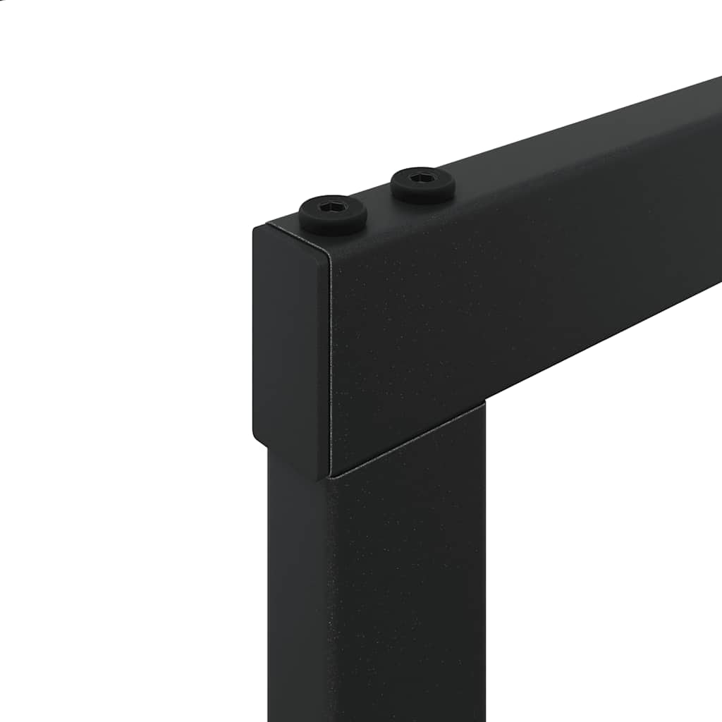 Ράφι Καυσόξυλων Μαύρο 55x30x61 εκ. Ατσάλινο