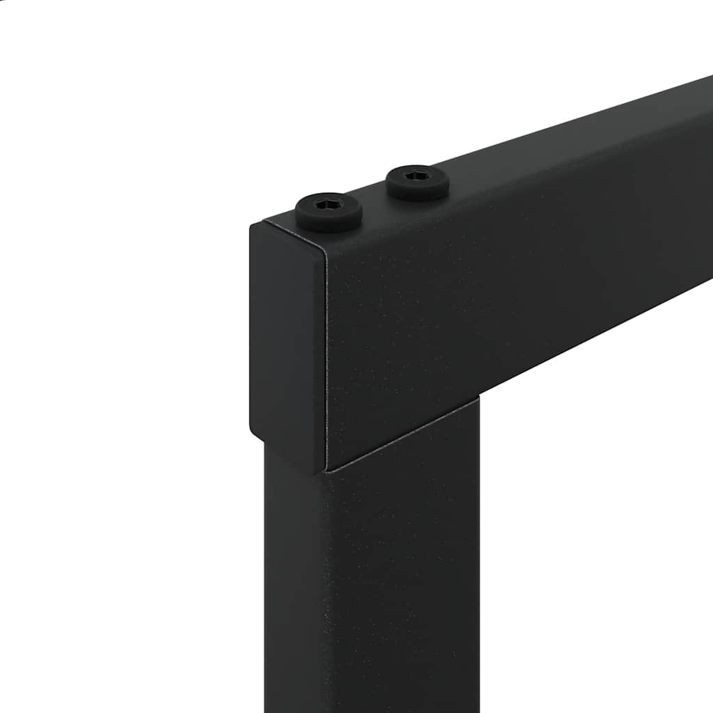 Ράφι Καυσόξυλων Μαύρο 55x30x116 εκ. Ατσάλινο