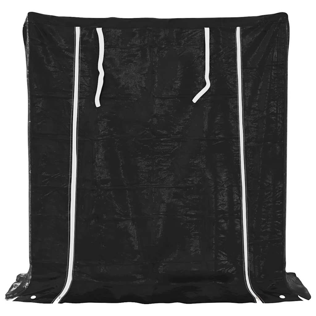 Ράφι για καυσόξυλα με κάλυμμα βροχής 100,5x40,5x110,5 εκ.