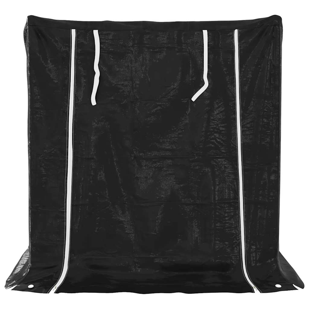 Ράφι για καυσόξυλα με κάλυμμα βροχής 101x61x110,5 εκ.