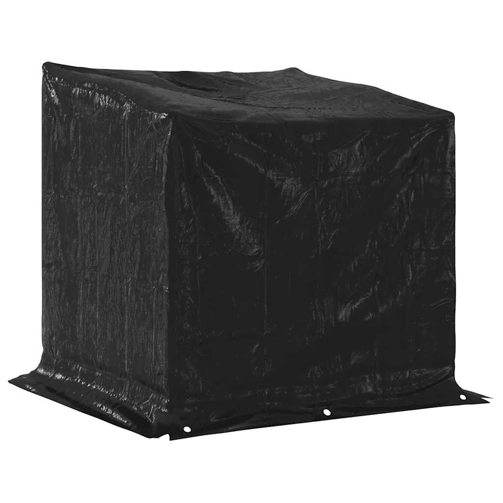 Ράφι για καυσόξυλα με κάλυμμα βροχής 100,5x80,5x110,5 εκ.