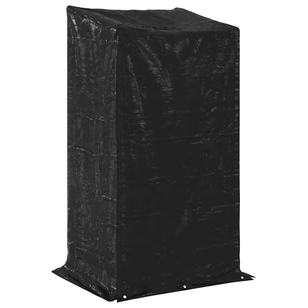 Ράφι για καυσόξυλα με κάλυμμα βροχής 100x80x200 εκ.