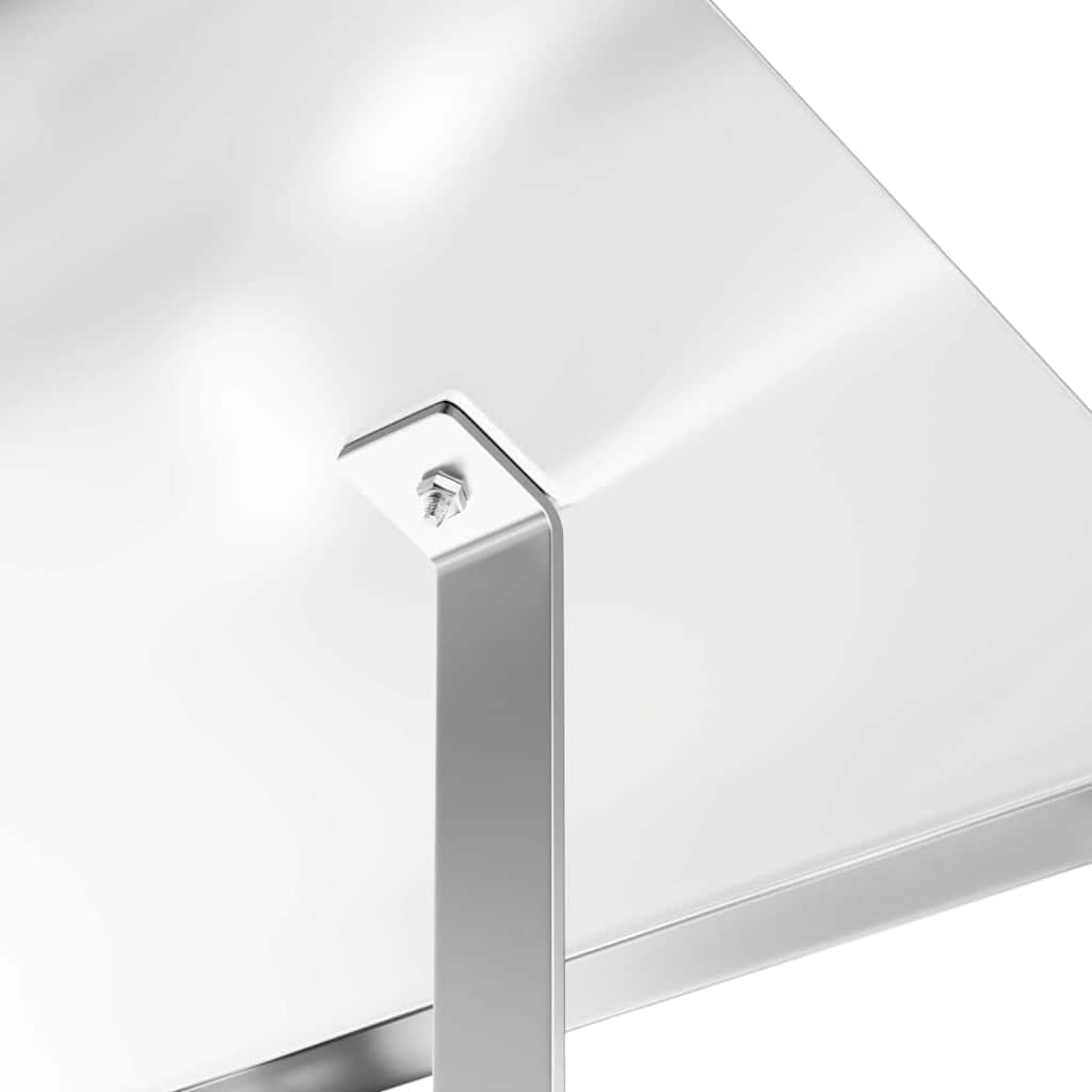 Καπνοδόχος Ασημί 50 x 60 x 37 εκ Ανοξείδωτο ατσάλι