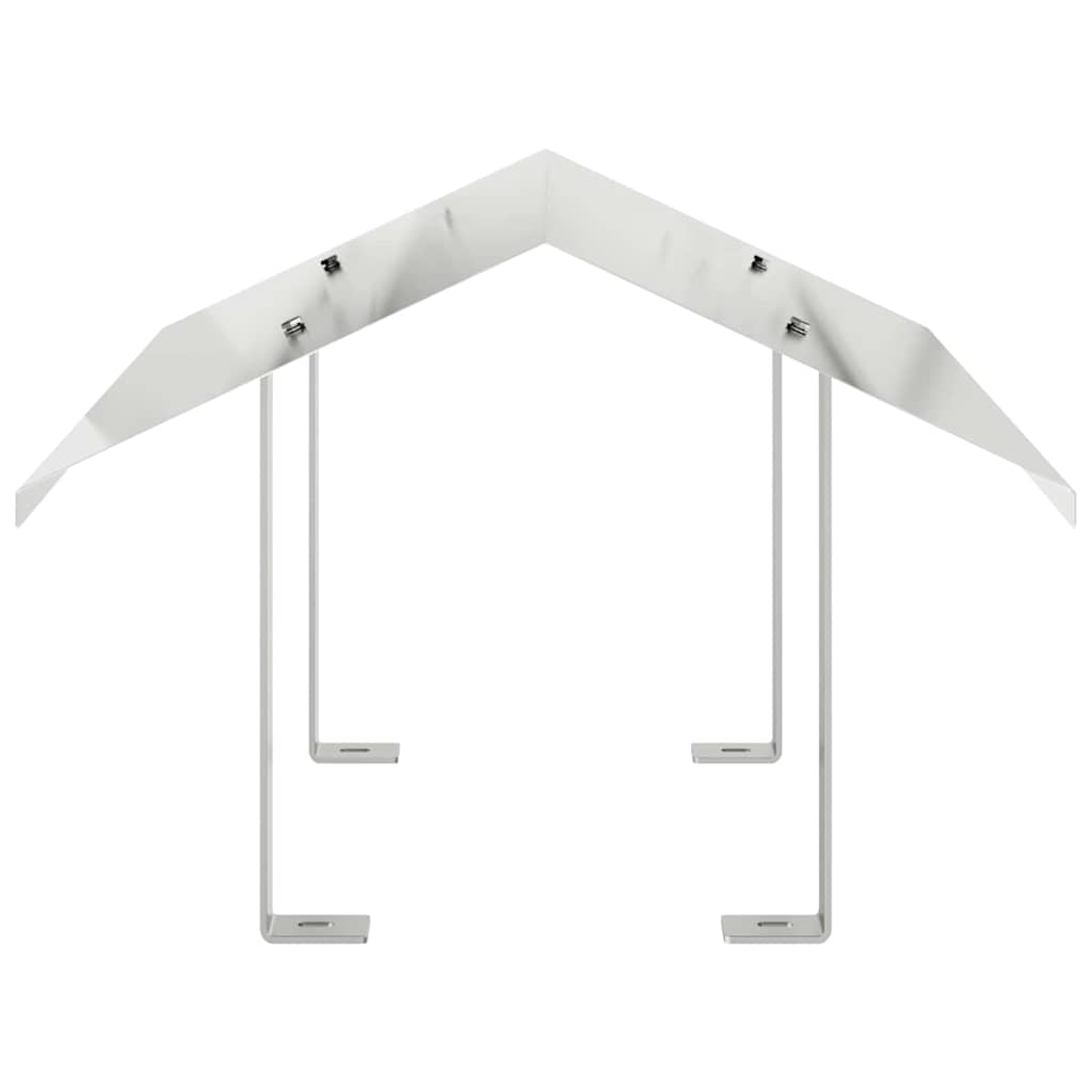 Καπνοδόχος Ασημί 50 x 60 x 37 εκ Ανοξείδωτο ατσάλι