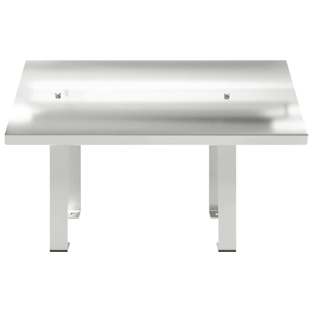 Καπνοδόχος Ασημί 50 x 60 x 37 εκ Ανοξείδωτο ατσάλι