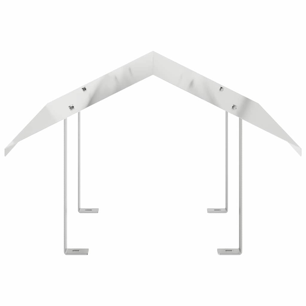 Καπνοδόχος Ασημί 60 x 60 x 38 cm Ανοξείδωτο ατσάλι