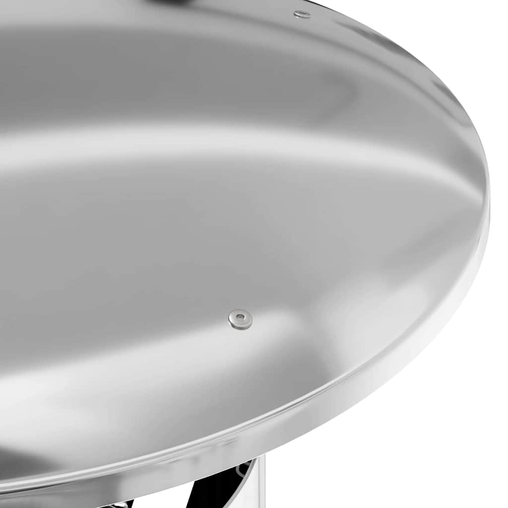 Επέκταση Καμινάδας Ασημί 35 x 35 x 82 εκ. Ανοξείδωτο ατσάλι