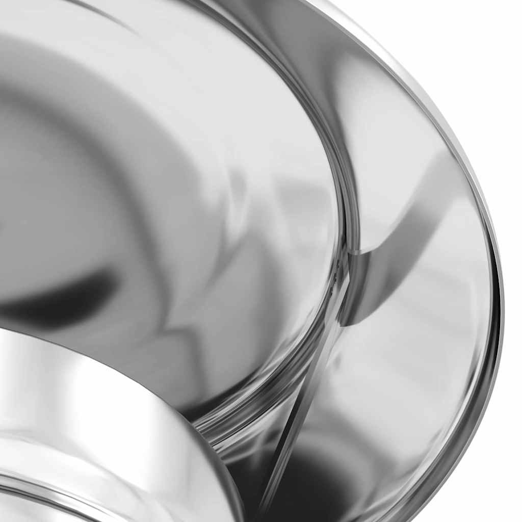 Κάλυμμα Βροχής Καμινάδας Ασημί 20 x 20 x 18 εκ.