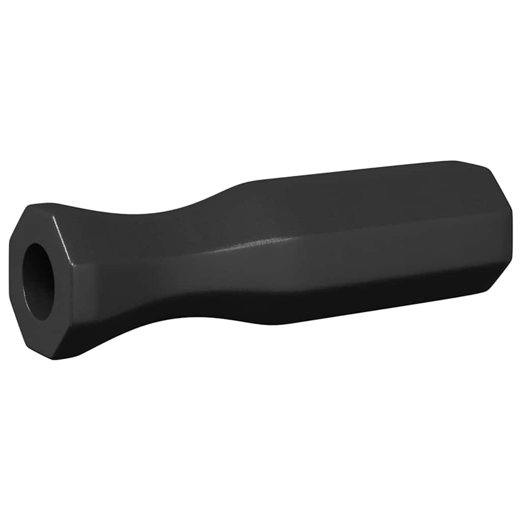 Λαβές τραπεζιού πιγκ-πογκ 10 pcs Μαύρο 3,1 x 3,1 x 17,8 εκ. PP