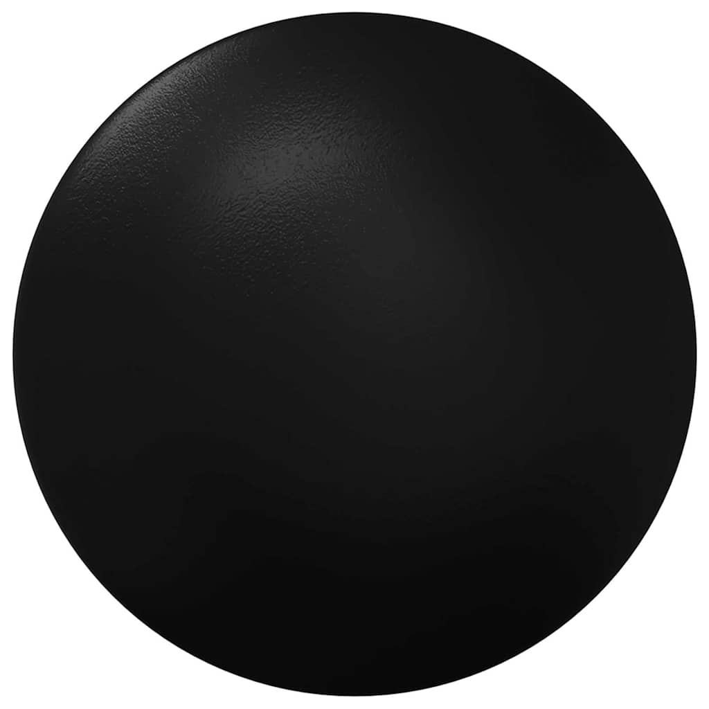 Καπάκια τραπεζιού φουτμπολ 10 pcs Μαύρο 1,9 x 1,9 x 1,6 εκ. PP