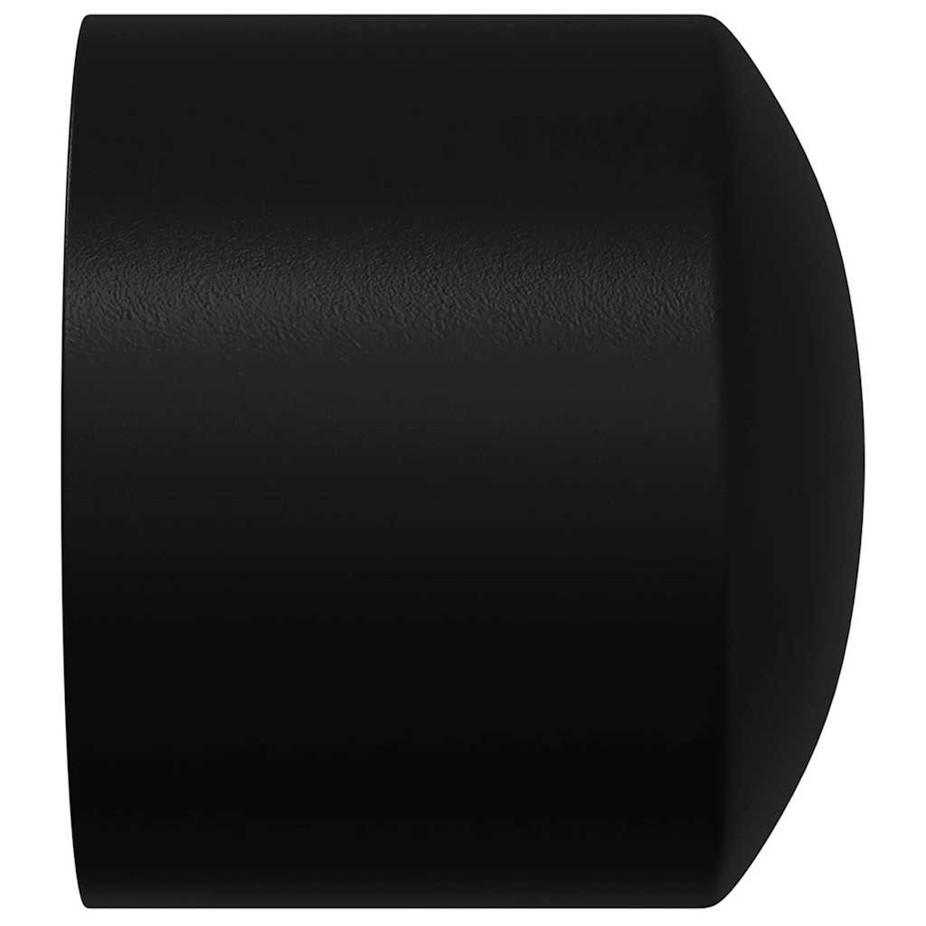 Καπάκια τραπεζιού φουτμπολ 10 pcs Μαύρο 1,9 x 1,9 x 1,6 εκ. PP