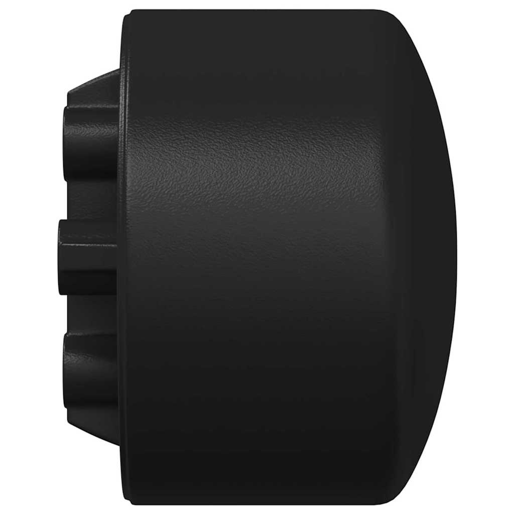 Καπάκια τραπεζιού φουτμπολ 10 pcs Μαύρο 1,5 x 1,5 x 1 εκ. PP