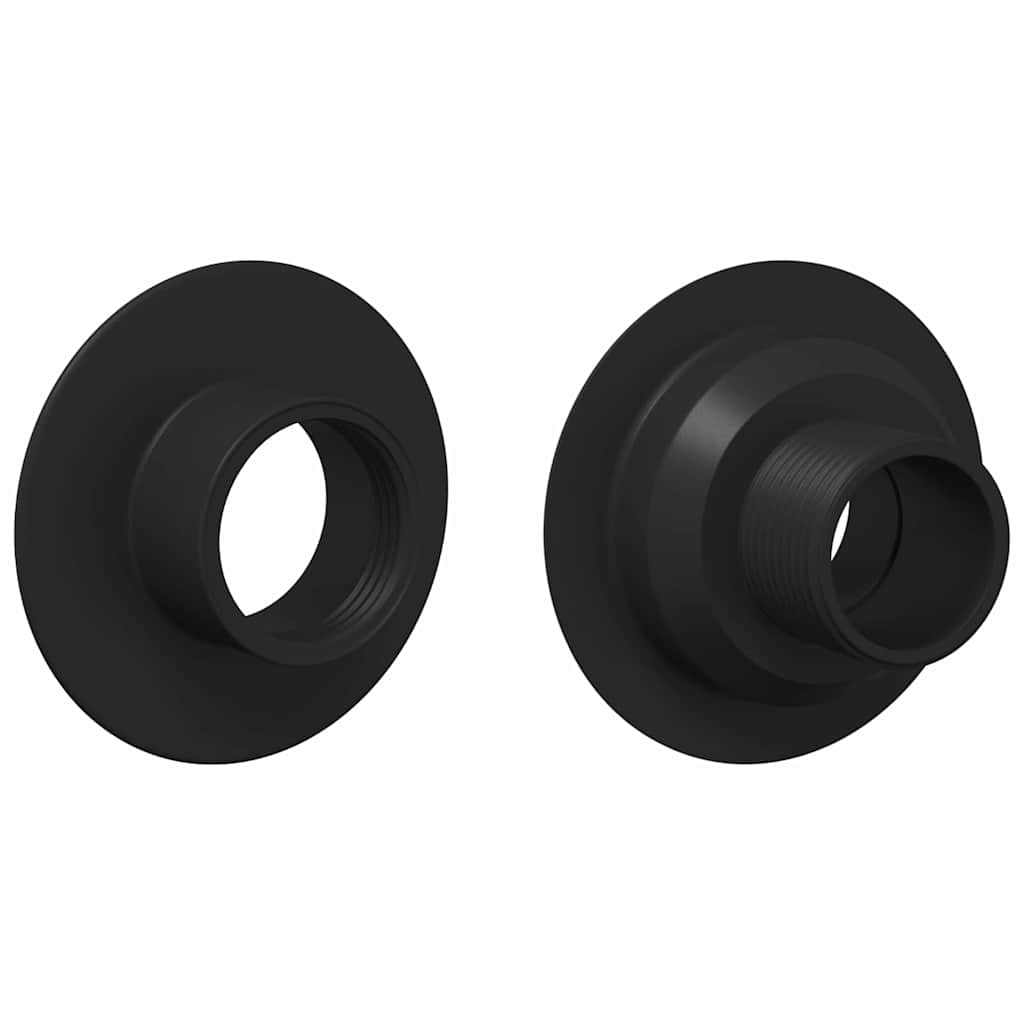 Ρουλεμάν τραπεζιού ποδοσφαίρου 10 pcs Μαύρο 5 x 5 x 2,8 εκ. PP