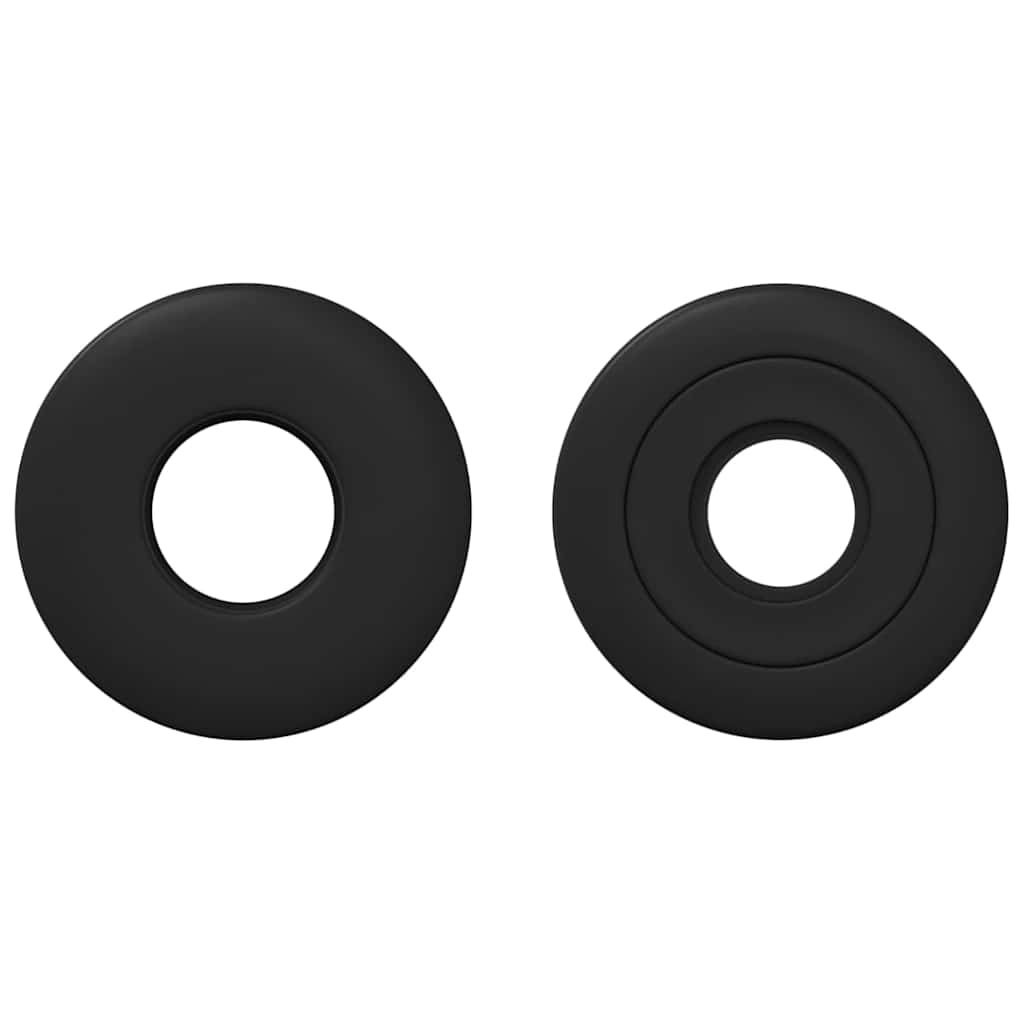 Ρουλεμάν τραπεζιού ποδοσφαίρου 10 pcs Μαύρο 5 x 5 x 2,8 εκ. PP