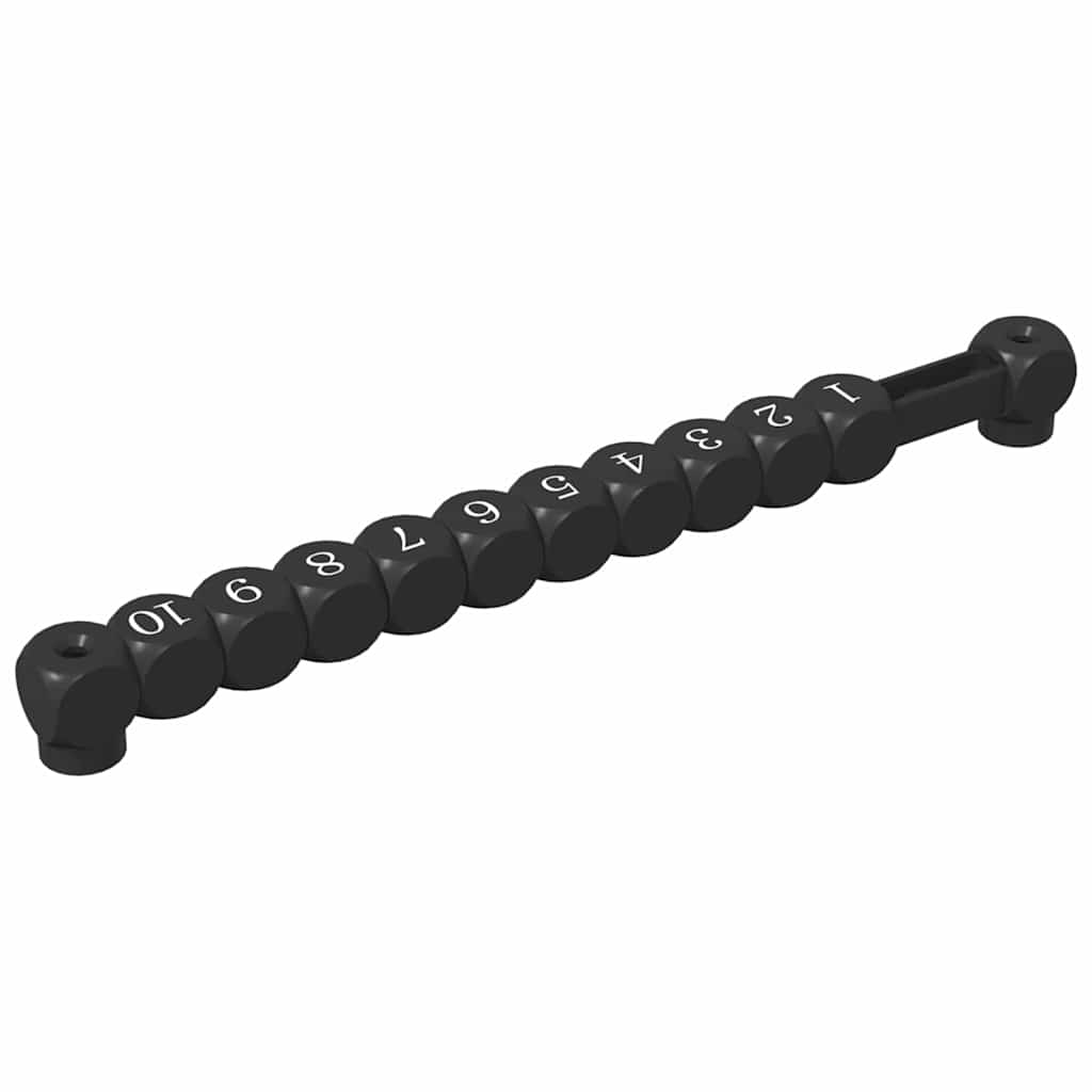 Μπρατσάκια ποδοσφαίρου 2 pcs Μαύρο 30 x 2,2 x 2,9 εκ. HIPS