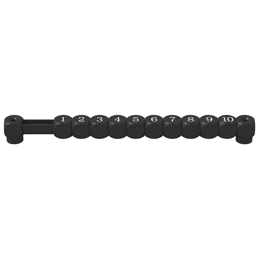 Μπρατσάκια ποδοσφαίρου 2 pcs Μαύρο 30 x 2,2 x 2,9 εκ. HIPS