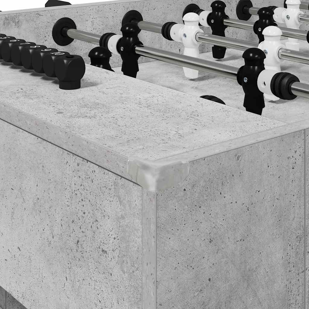 Τραπέζι Φουτμπολ Σκυρόχρωμο Γκρι 146,5 x 74 x 85 εκ.