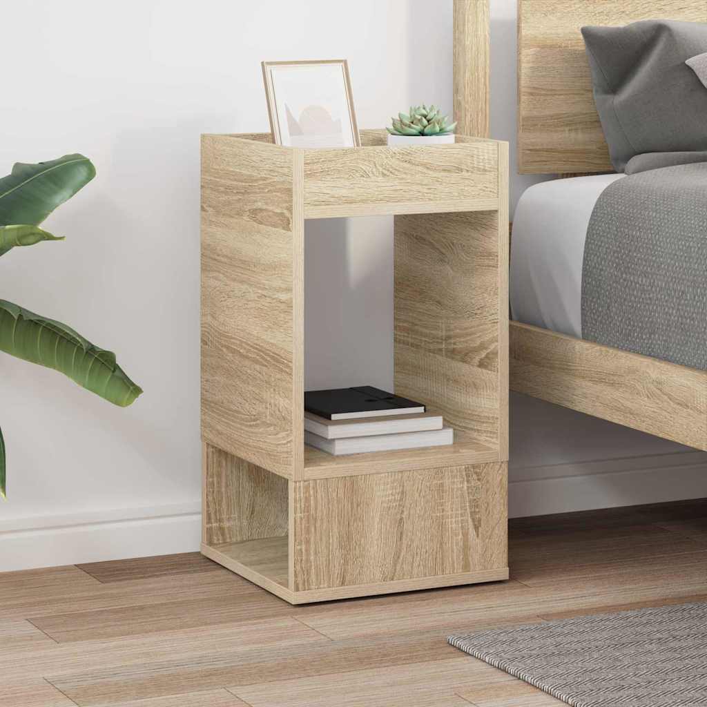 End Table Δρύς Sonoma 30 x 30 x 56 εκ. Επεξεργασμένο ξύλο