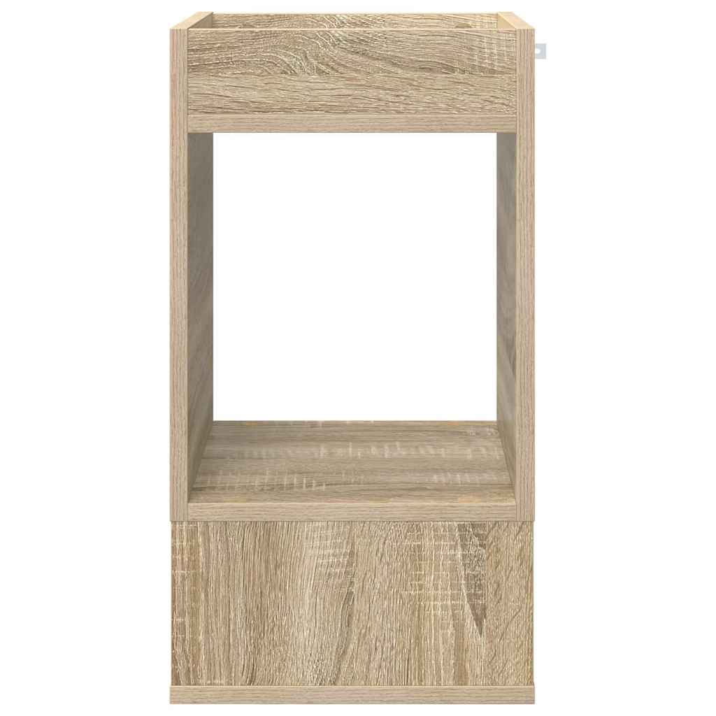 End Table Δρύς Sonoma 30 x 30 x 56 εκ. Επεξεργασμένο ξύλο