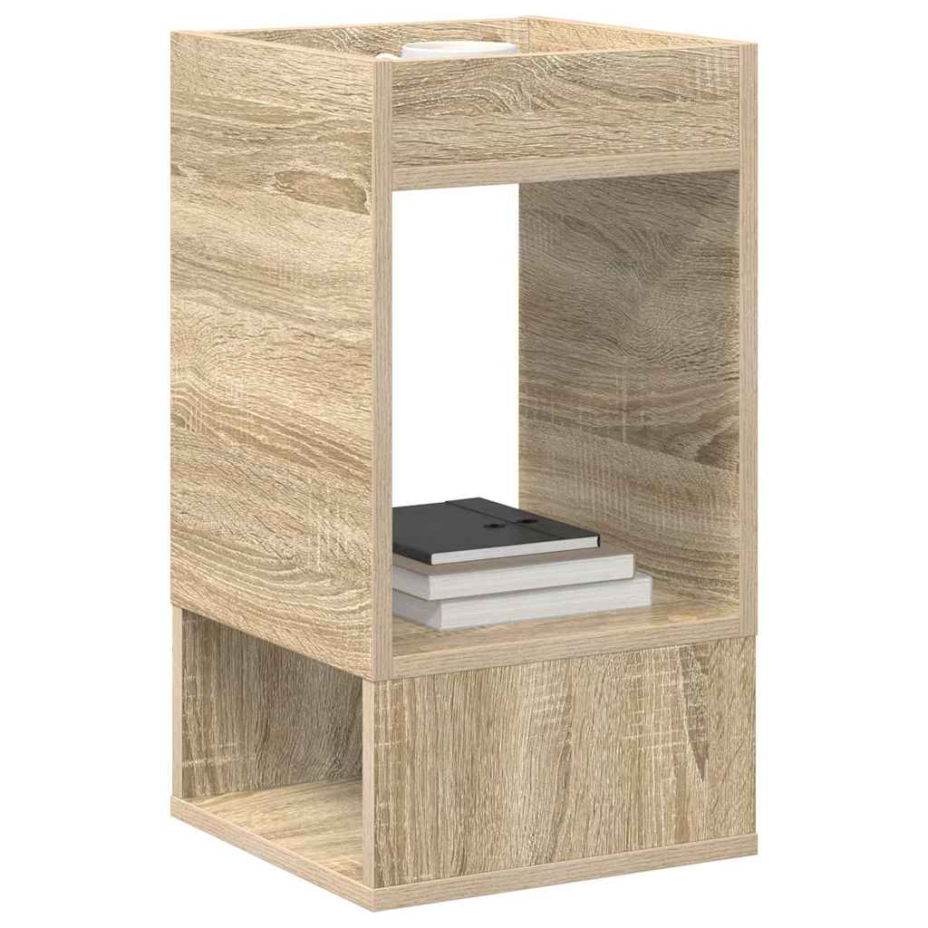 End Table Δρύς Sonoma 30 x 30 x 56 εκ. Επεξεργασμένο ξύλο