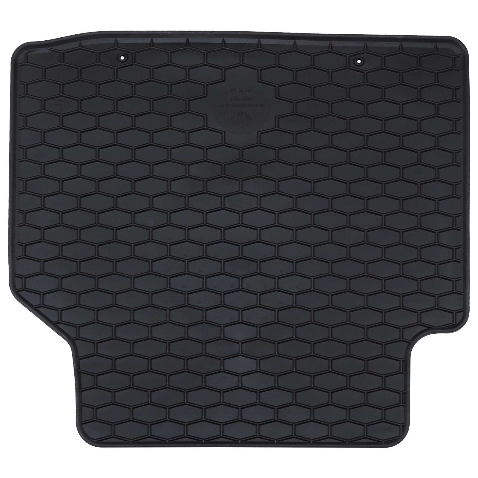 Πατάκι αυτοκινήτου 4 pcs Μαύρο Λάστιχο