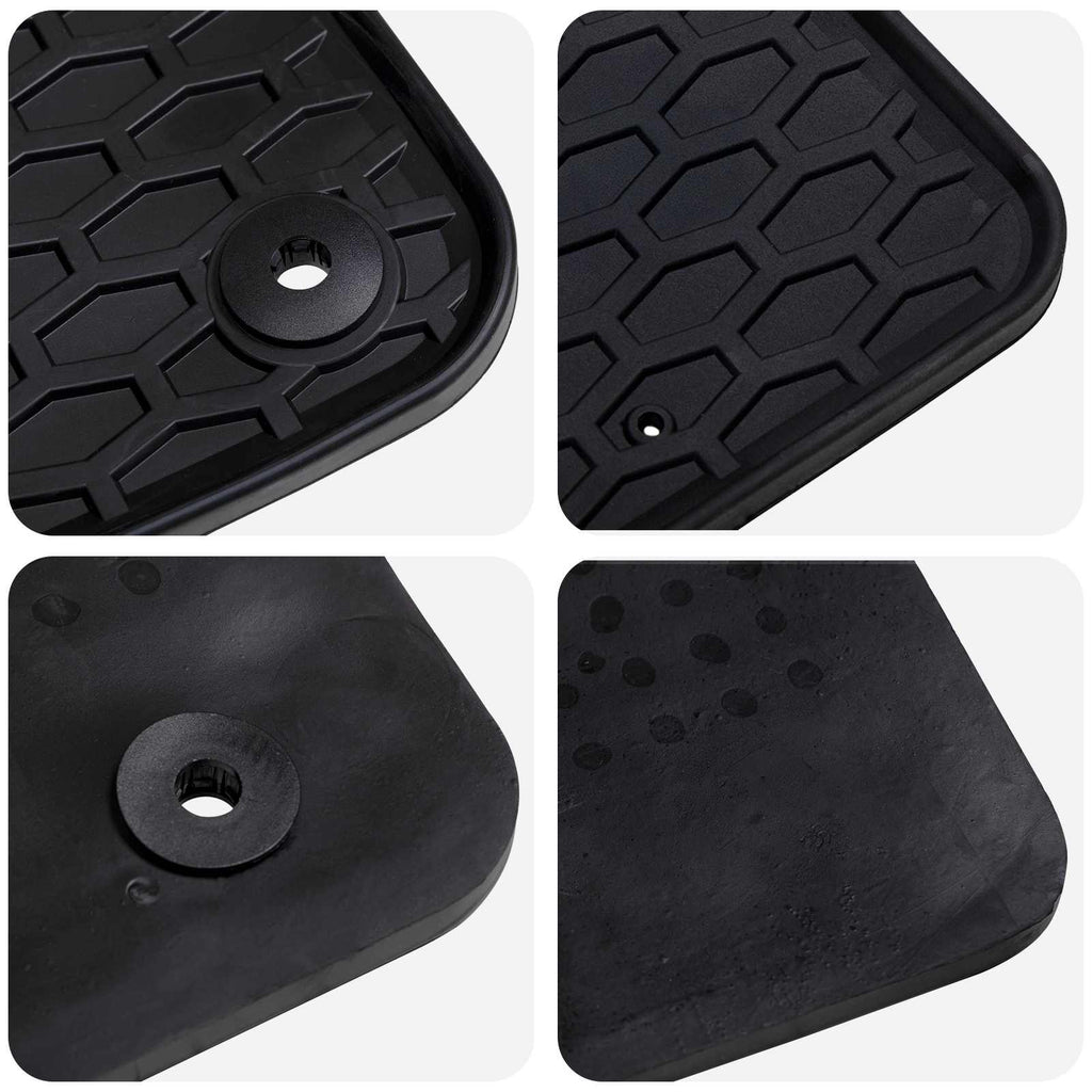 Πατάκι αυτοκινήτου 3 pcs Μαύρο Κατάλληλο για VW T5 2010-2015