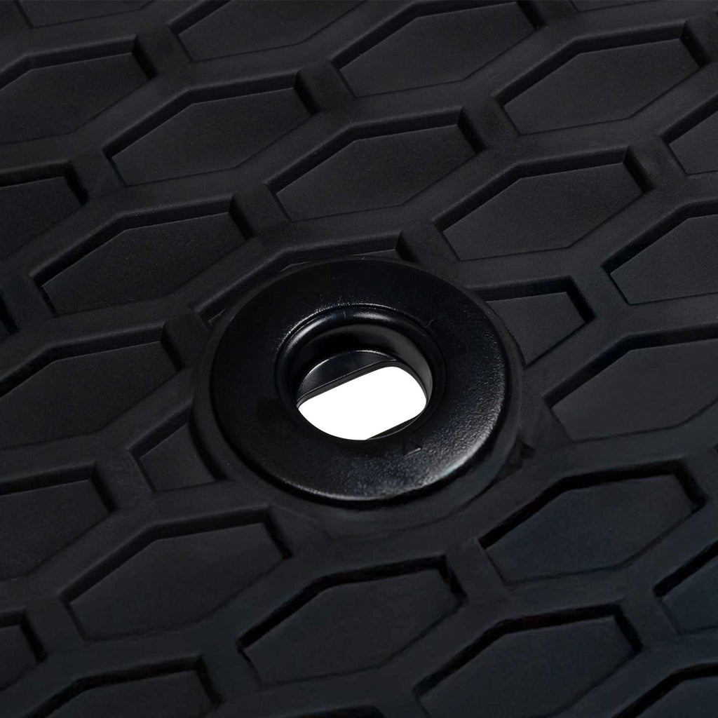 Πατάκι αυτοκινήτου 3 pcs Μαύρο Λάστιχο