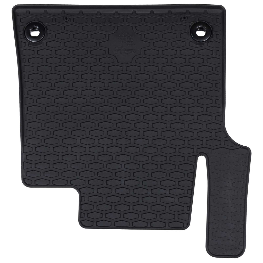 Πατάκι αυτοκινήτου 3 pcs Μαύρο Λάστιχο